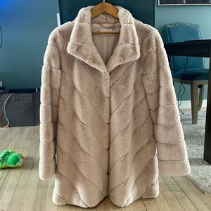 Calvin Klein beige coat size M